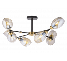 40262MD/8 MBK+AB (1) Люстра (NW)