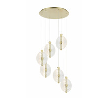 7055RMD-6BSP/CL BRASS PAINTED METAL (1) Люстра (NW) #