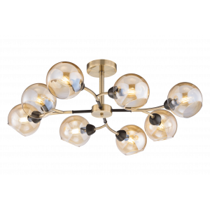 74361/8 BRONZE+BLACK (1) Люстра (RL)