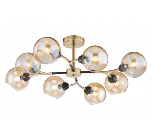 74361/8 BRONZE+BLACK (1) Люстра (RL)