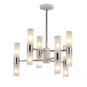 74784/6+6 WHITE+CHROME (1) Люстра (RL) #