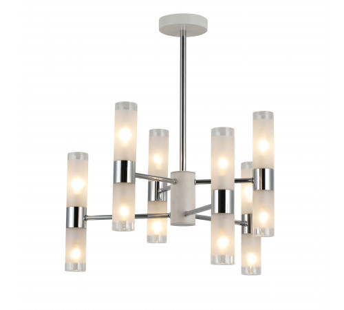 74784/6+6 WHITE+CHROME (1) Люстра (RL) #