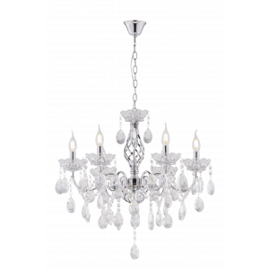 2313/6C CR (1) Люстра (RL)