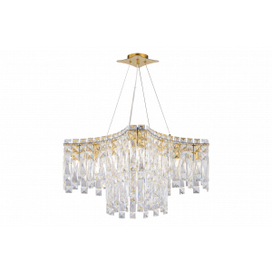 5638P/12A PLATING BRASS+CLEAR (1) Люстра NW #