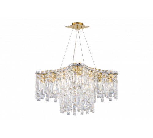 5638P/12A PLATING BRASS+CLEAR (1) Люстра NW #