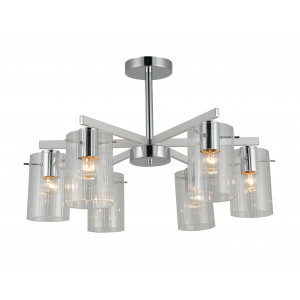 74642/6 CHROME+WH (1) Люстра (RL)