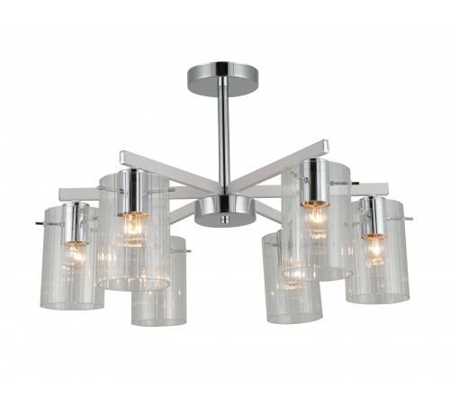 74642/6 CHROME+WH (1) Люстра (RL)