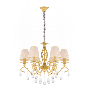 816/6A-LT  BRASS (1) Люстра NW