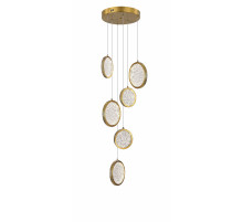 D2061-DW-6 BRASS (1) Люстра NW