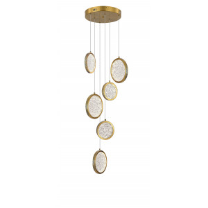 D2061-DW-6 BRASS (1) Люстра NW