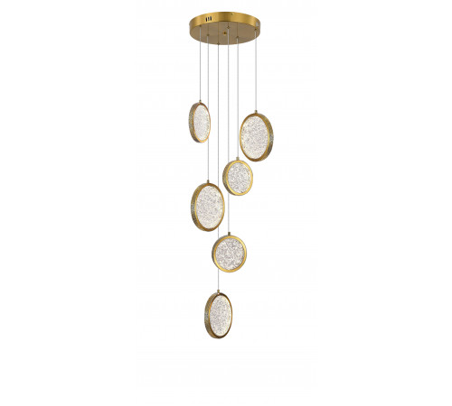 D2061-DW-6 BRASS (1) Люстра NW