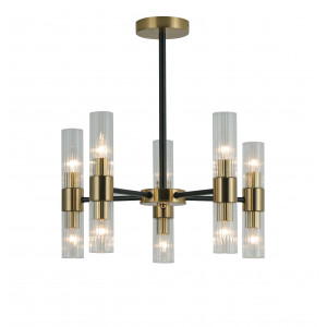 74785/10 BLACK+COPPER (1) Люстра (RL) #