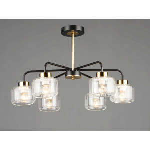 6789/6 BK+COP (1) Люстра RL #