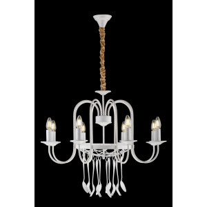 1701/8W WHITE (1) Люстра NW