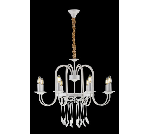 1701/8W WHITE (1) Люстра NW