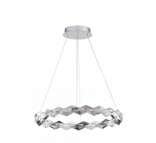 7278-6 CHROME+FINISH+CLEAR/SMOKY CRISTALL (1) Люстра NW