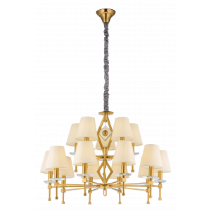 8695/10+5LT BRASS (1) Люстра NW