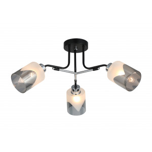 26013/3 CHROME+BLACK (1) Люстра RL