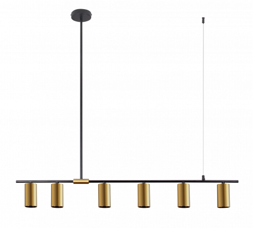 9001A-DW-6 BLACK+BRASS (1) Светильник (NW) #