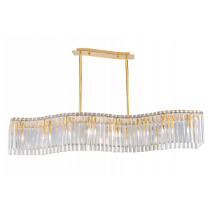 3100E/8A GOLD+CLEAR (1) Люстра NW #