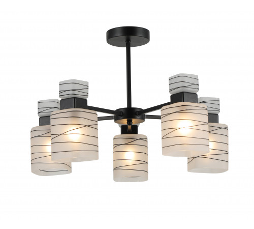 07564/5 BLACK (1) Люстра RL #