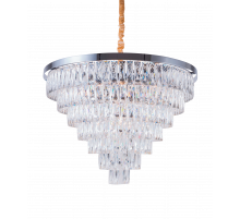 2431R/18A CHR+CL (1) Люстра (в 2-х коробках) NW #