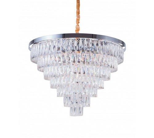 2431R/18A CHR+CL (1) Люстра (в 2-х коробках) NW #