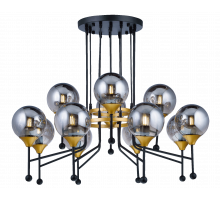 81908/8+4 BLACK+GOLD (1) Люстра NW