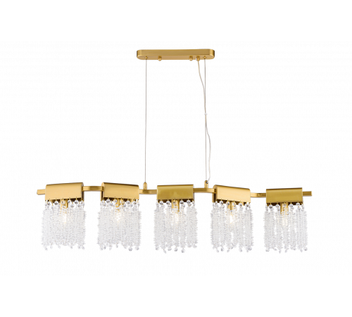 5630P/5A PLATING BRASS+CLEAR (1) Люстра NW