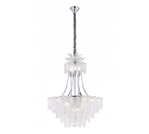 8775/20L-CR CHROME+WHITE (1) Люстра (NW) #