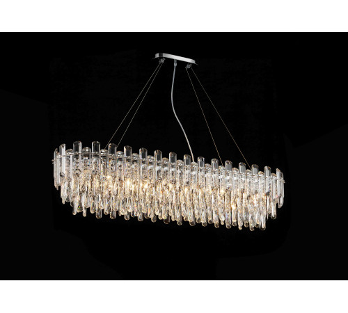 NW076-L1200*W300*H290 OVAL CHROME (1) Люстра (в 2-х коробках) NW