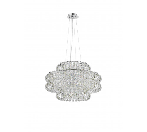 E91-ф600*H380(1200) CHROME (1) Люстра (в 2-х коробках) NW