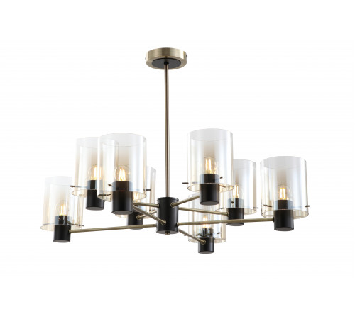 15600STD/8 BK+AB (1) Люстра NW #