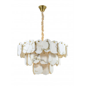 6087P/15 PLATING BRASS H (1) Люстра (в 2-х коробках) NW