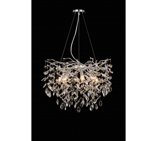 NW011-ф600*H420 CHROME (1) Люстра NW