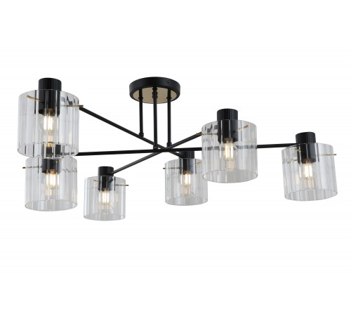 15848STD/6 BK+ANB (1) Люстра NW #