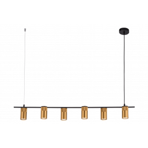 4871MDM/6 BK+BRO (1) Люстра NW #