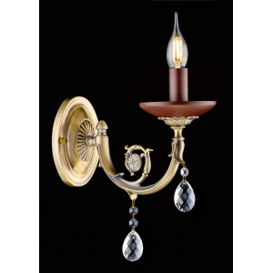 B7029/1W AB+BRN (1/10) Бра NW #