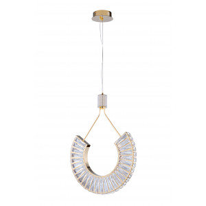 6019E/25W GOLD+CLEAR (1) Люстра NW