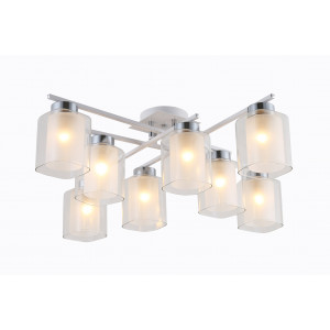 74402/8 CHROME+WHITE (1) Люстра (RL)