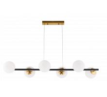 74542/6 ANTIQUE BRASS+BLACK (1) Люстра (RL) #