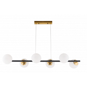 74542/6 ANTIQUE BRASS+BLACK (1) Люстра (RL) #