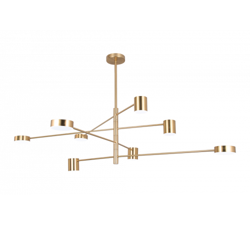 8021-DW-8 BRASS (1) Люстра (NW)