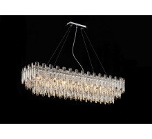 NW076-L1200*W300*H290 RECTANGLE CHROME (1) Люстра (в 2-х коробках) NW #