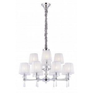 8902/8+4CR CHROME (1) Люстра (NW)