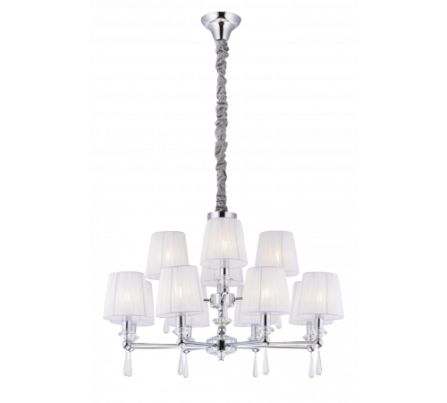 8902/8+4CR CHROME (1) Люстра (NW)