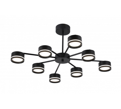 9490/4+4 BLACK (1) Люстра (RL)