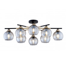 40369MD/8 MBK+AB (1) Люстра (NW)