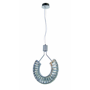 6019R/20W CHROME+CLEAR (1) Люстра NW