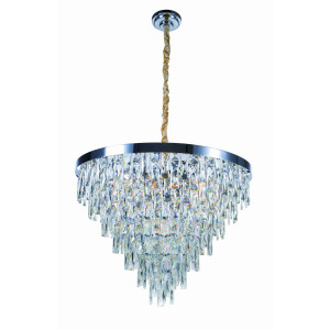 5729R/18A CHROME+CLEAR (1) Люстра (в 2-х коробках) NW